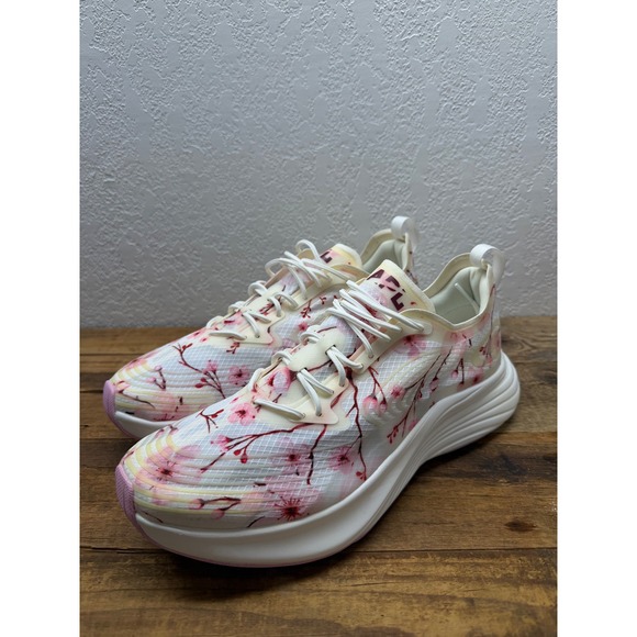APL Other - APL Streamline Running Shoes Mens 10 Cherry Blossom Floral White Pink 1221XC